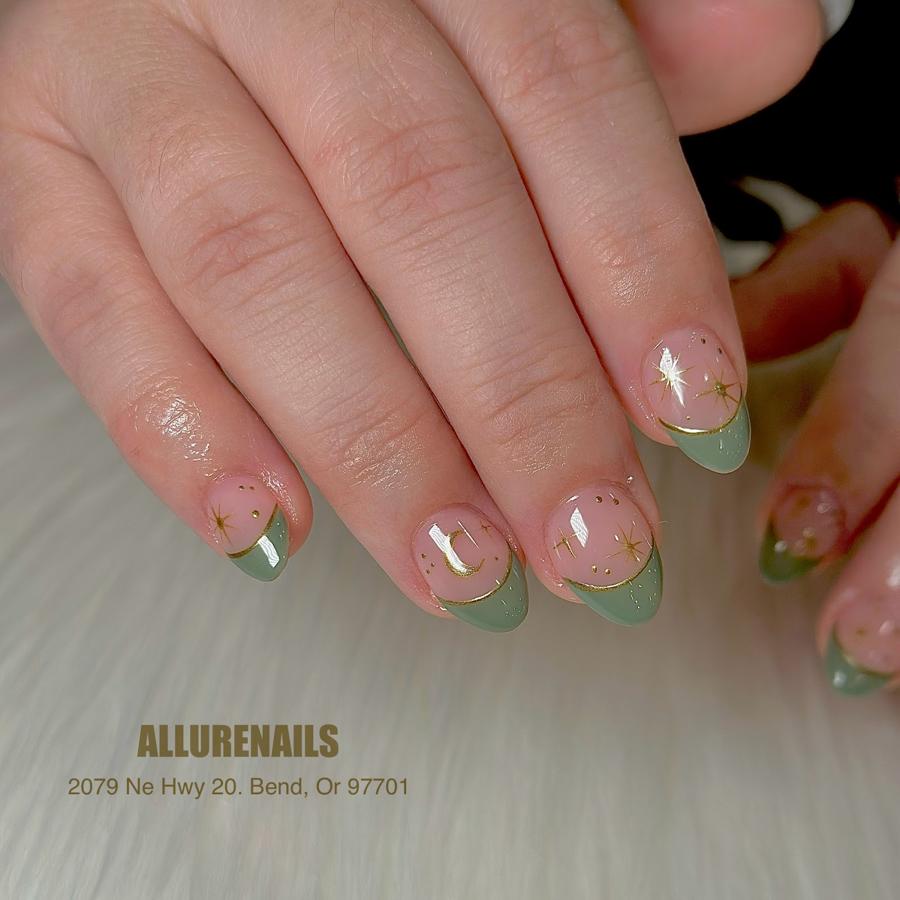 Nail collection at Allure Nails & Spa